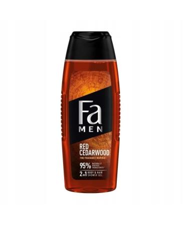 FA Lot de 4 gels douche Men Red Cedarwood 4 x 250 ml