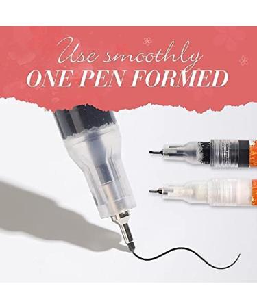 Syfinee NailArt Malstift - Quick-Drying Acrylic Graffiti Pen for DIY Nail Art | 1mm Lace Nail Tool for Acrylic Natural & Gel Nails - Buy Online on GoSupps.com