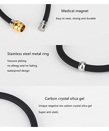 Buy Silicone Anti-Static Bracelet | Unisex 19CM Fashion Accessory - Shop Internationally - Buy Online on GoSupps.com