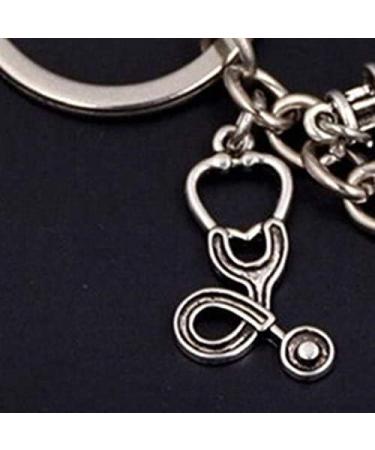 Medinc Syringe Stethoscope Keychain - Nurse Doctor Graduation Gift - Buy Online on GoSupps.com