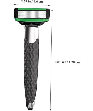 Professional Men's Razor Set | Metal Handle Double-Edged Razor Plane - Premium Quality & Smooth Shave - Buy Online on GoSupps.com