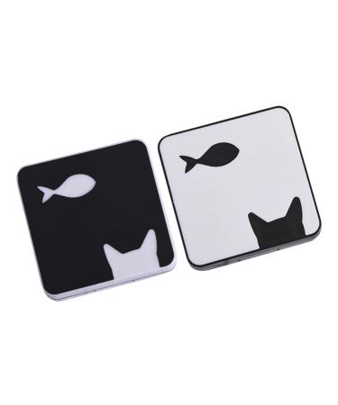 PartyKindom 2pcs Lens Container Lens Organizer Lens Case Storage Container For Lenses Organizer Contact Lenses