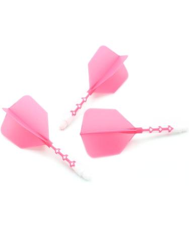 CUESOUL ROST T19 33mm Big Wing Dart Shaft & Flights - Pink Flight, No More Falling Darts! - Buy Online on GoSupps.com