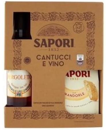  Italian Gourmet E.R. Flavors Pack Cantucci and Vin Santo Cantucci and Vin Santo 175 g + Gourmet Italian Pulp 400 g - Buy Online on GoSupps.com