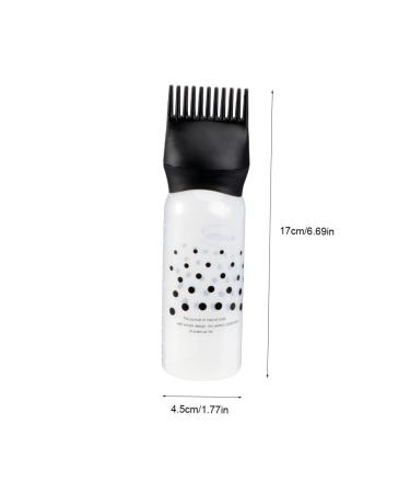 Buy Dressoos 3-in-1 Root Ridge Applicator Bottle & Comb - GISOU Spray Bottle for Hair Oil - Perfect for Hair Dye & Medical Use - 17x4.5cm Black - International Shipping Available - Buy Online on GoSupps.com
