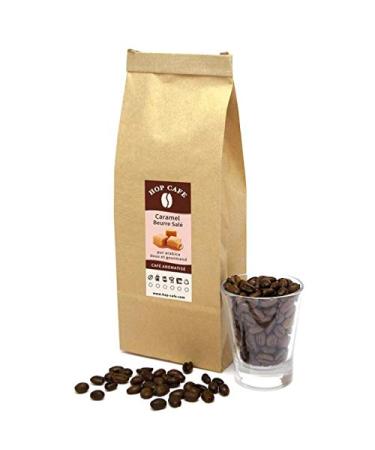 HOP CAFE Coffee Beans - Flavored Caramel Salted Butter - 500g