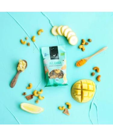 Foodin Nuts & Fruits Aloha Organic 60g Pack of 8 - Buy Online on GoSupps.com