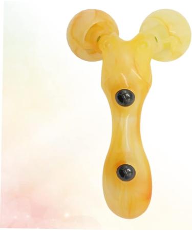 Buy NOLITOY Bead Roller Massage Eye Puffiness Roller - Facial Roller Tool for Refreshing Eye and Face Massage (18x11x7cm Yellow) - International Shipping Available - Buy Online on GoSupps.com