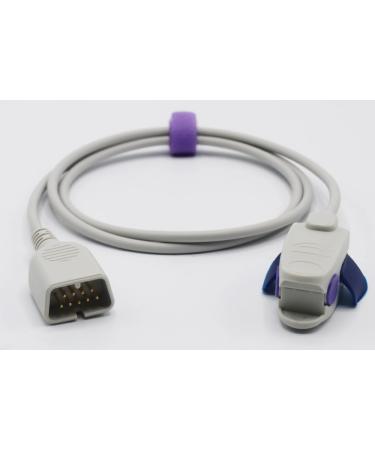 Sino-k Compatible Nihon Kohden SpO2 Sensor for Pediatric Use - 1m Length 9 Pins Connector - International Shipping Available - Buy Online on GoSupps.com