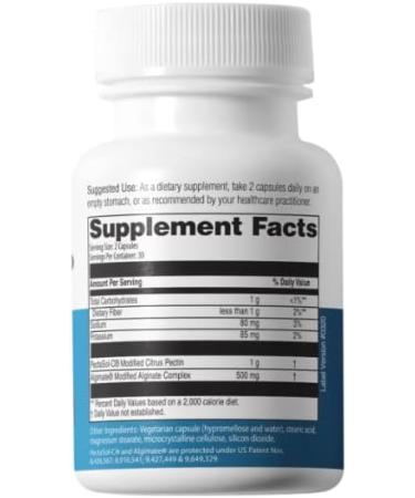 Buy Advanced Bionutritionals PectaSol Formula | Modified Citrus Pectin & Alginate Supplement | 60 Tablets - International Shipping - Buy Online on GoSupps.com
