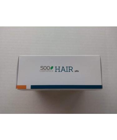 500 Cosmetics Hair - Natural Capsules to Prevent Hair Loss with L-Cysteine and Zinc - Improves Hair Condition and Provides Nutrients - For Men and Women. (3) - Buy Online on GoSupps.com