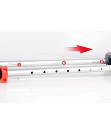 Crutches for Adults Underarm Underarm Crutches for Adjustable Crutches Crutches Squats Non- Slip Lightweight disableedical fractures Crutches Old People Walking Sticks Elderly crut Lucky Star - Buy Online on GoSupps.com