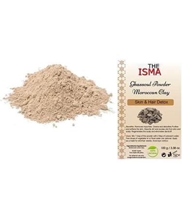  THE ISMA 100% Natural Kaolin Clay Facial Mask Paraben-Free Deep Pore Cleansing (100g bag) - Buy Online on GoSupps.com