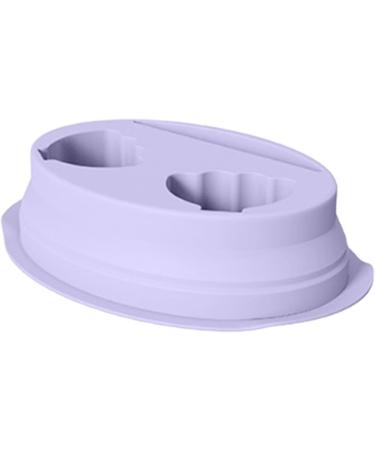 Soak Off Bowl bol de dissolvant pour vernis gel et poudre de trempage | Bac de manucure pliable bol de nettoyage pour salon de manucure et usage domestique Lila - Buy Online on GoSupps.com