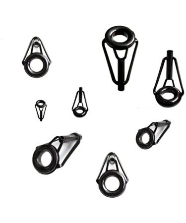 Fishing Rod Repair Kit - 8pcs Stainless Steel Rod Tip Replacement Kit with Ceramic Rings - Buy Online on GoSupps.com