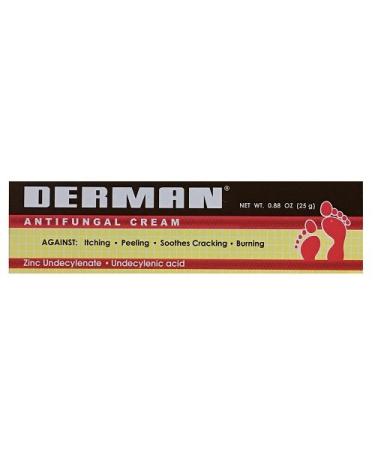 New 217732 Derman Anti-Fungal Cream in Display Box - 0.88Oz (12-Pack) Wholesale Bulk Health & Beauty Small Candle Holder