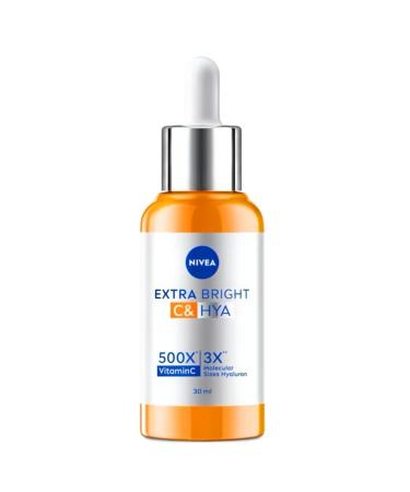 NIVEA Extra C HYA Anti-Spot Serum and Night Sleeping Gel 30ml with Orange Essence Hyaluronic Acid