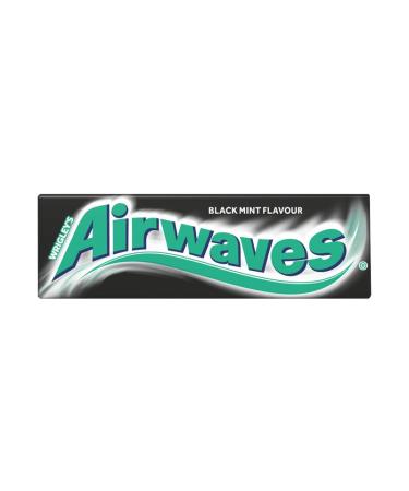 Armona Trading LTD Wrigley's Airwaves Chewing Gum - Black Mint Sugar Free 14g Pack of 5 - International Shipping Available - Buy Online on GoSupps.com