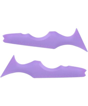 NOLITOY 4 Pcs Silicone Beauty Ruler Eyeliner Molde De Para Resina Eyebrow Stencils Template Board Massage - Buy Online on GoSupps.com