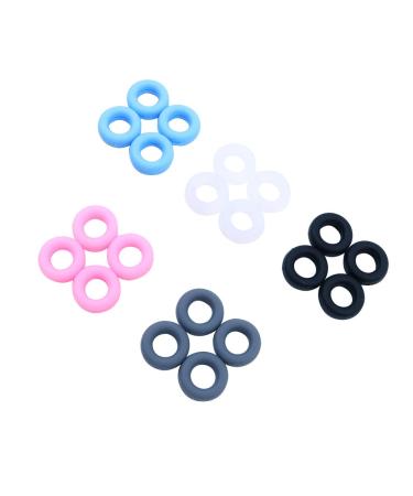 HSTHE SEA Silicone Anti-slip glasses ring comfort glasses Temple Point Ohrhaken holder ring elastic glasses ear pads cover glasses holder silicone hooks for glasses (10 pairs) - Buy Online on GoSupps.com