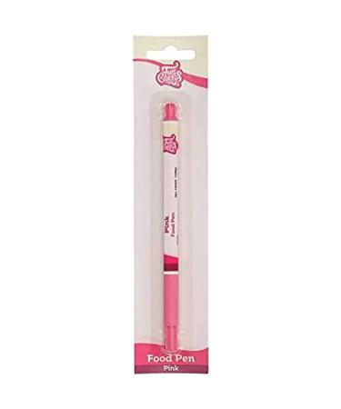 FunCakes Food Pen Pink: Writer with 100% Edible Ink Flexible Tip for both thick and thin lines.Great for personalizing your treats with Messages Quick drying time Halal certified