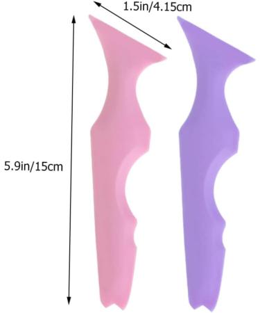 FRCOLOR 10 Pcs Silicone Beauty Ruler Mold Tape in Lipstick Makeup Tool Makeup Supplies Beauty Products Bevel - Buy Online on GoSupps.com