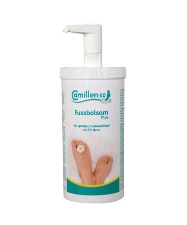 Camillen 60 Foot Balm Plus - Urea & Chamomile Cream for Dry Feet 450ml with Dispenser | International Shipping - Buy Online on GoSupps.com