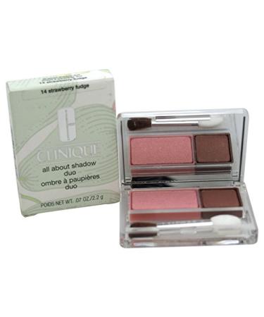 Clinique All About Shadow Duo Eye Shadow  7 Ounce to Clinique All About Shadow Duo Eye Shadow Strawberry Fudge  7 Oz Multicolor