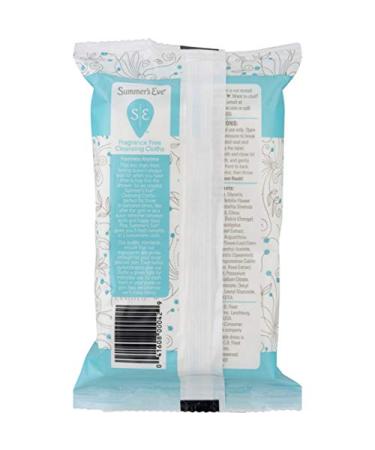 Summer's Eve Fragrance-Free Feminine Wipes | Odor-Removing & pH Balanced | 32 Count - Buy Online on GoSupps.com
