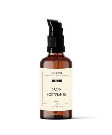 Huile de Barbe Fortifiante Hydratante Nourrissante - Flacon Verre 100 ml - Origine.bio