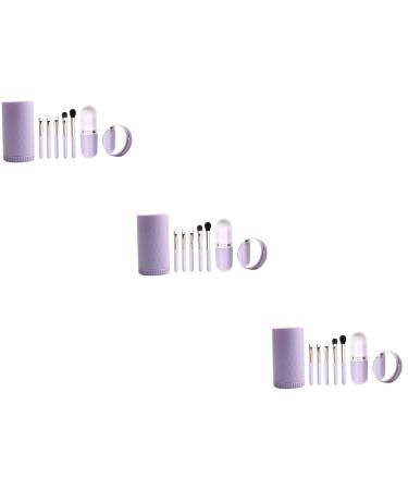 POPETPOP 3 Sets Makeup Brush Set Miss The Face Mini Brush Nanofiber Wool