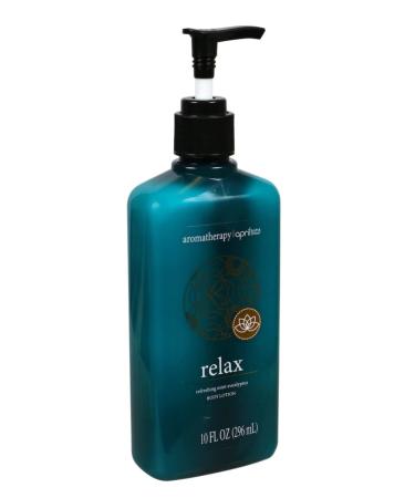 Aromatherapy Bath and Shower Relax Body Lotion Mint Eucalyptus 10 oz/ 296 ml