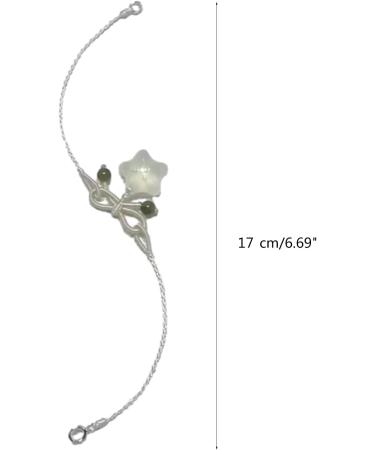 Buy Oralgos Stylish Adjustable Star Tapes - Unique Knitted Chain & Fashionable Party Accessory for Women & Girls | International Shipping Available - Buy Online on GoSupps.com