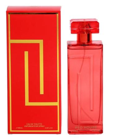 RED HOUSE POUR FEMME EAU DE TOILETTE 3.4 FL. OZ. Amber Floral fragrance for Women.