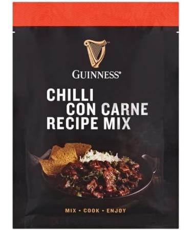 Guinness Recipe Mixes Selection 40g - Steak & Ale Pie Sausage Casserole Chilli Con Carne Beef & Onion Gravy - Buy Online on GoSupps.com