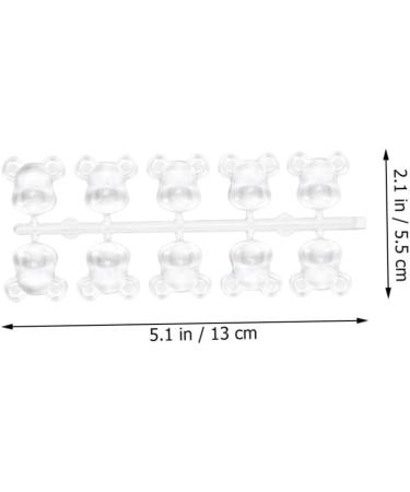 minkissy 3 Para U as Nail Nail Polish Tools Nail Color Nail Color Display Bow Nail Color Display Tool Play Board Sample Bear Japanese - Buy Online on GoSupps.com