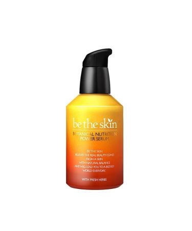 Be The Skin Botanical Nutrition Power Serum - Formulated for excessively dry skin with fresh Korean herbs papaya licorine root & royal jelly to impart moisture and radiance to dry dull skin - Best facial product for Wo