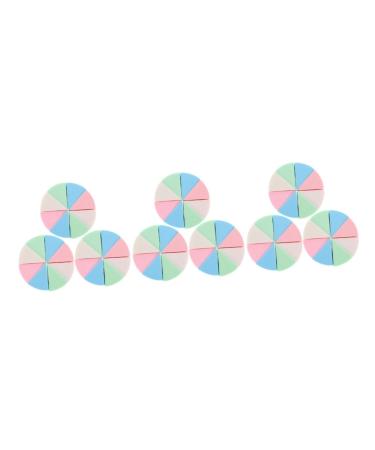 FRCOLOR 9 Sets Triangular Sponge Puff Cosmetic Puff Loose Puff Women Makeup Tool Wedge Shape Makeup Sponge Foundation Sponge Puff Sponges Women Sponge Puff Powder Girl Sector Emulsion