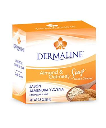 Dermaline Almond & Oatmeal Gentle Cleanser Soap