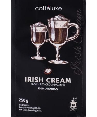 Caffeluxe Medium Roast Flavoured Ground Coffee Beans 100% Arabica Filter Coffee - Irish Cream Caramel Toffee & Cr me Br l e - 3x 250g - Buy Online on GoSupps.com