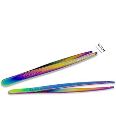 Buy Precision Slant Tweezers - Stainless Steel Eyebrow Tweezers for Perfect Shaping | International Shipping Available - Buy Online on GoSupps.com