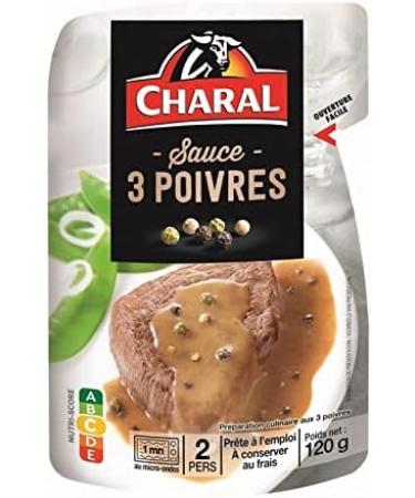 CHARAL - Sauce 3 Poivres 120G - ( Lot De 4 ) - Buy Online on GoSupps.com