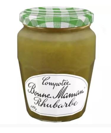 Bonne Maman Dessert Stewed Rhubarb 600g - Pack of 3