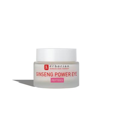 Erborian - Ginseng Power Eye - Smoothing Anti-Aging Eye Cream - Fights Wrinkles and Fine Lines - Facial Care - Korean Cosmetics - 15 ml