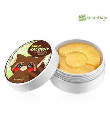 Secret Key Gold Racoony Hydrogel Eye & Spot Patch - 90 Pieces for Dark Circles & Hydration - Buy Online on GoSupps.com