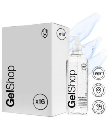 Hand sanitizer with pump *Made in Canada* (500ml) - Buy Online on GoSupps.com
