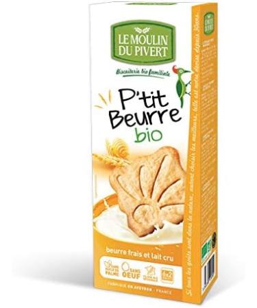 Le Moulin Du Pivert - P'Tit Beurre Biscuits 155G - Sold per unit - Buy Online on GoSupps.com