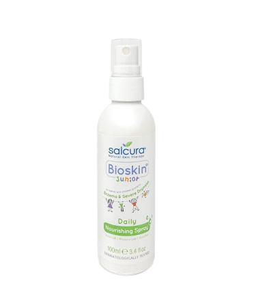 Salcura Natural Skin Therapy Bioskin Junior Daily Nourishing Spray Suitable For Anyone Prone To Eczema Psoriasis & Dermatitis Takes Away Immediate Dryness & Itchiness 100ml 100 ml (Pack of 1)