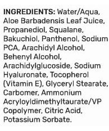 Bakuchiol Botanicals Cleanser + Toner - All-in-One 3.4 Oz | Clinical Strength with Aloe Witch Hazel & Hyaluronic Acid | Natural & USA Made - Buy Online on GoSupps.com