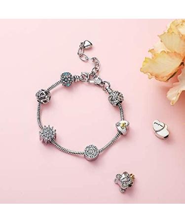 20 Pieces 7.87 Snake Chain Charm Bracelets Stainless Steel DIY Bracelet Chains for Women s Jewelry Making Silver